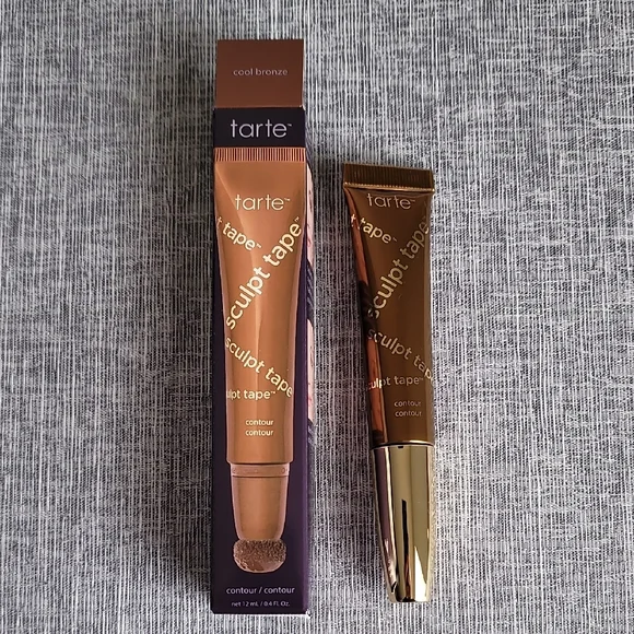 Tarte Sculpt Tape Contour Cool Bronze New In Box 12ml/ 0.4fl Oz