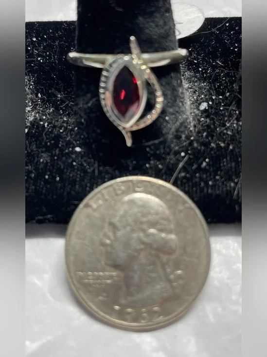 Garnet ring