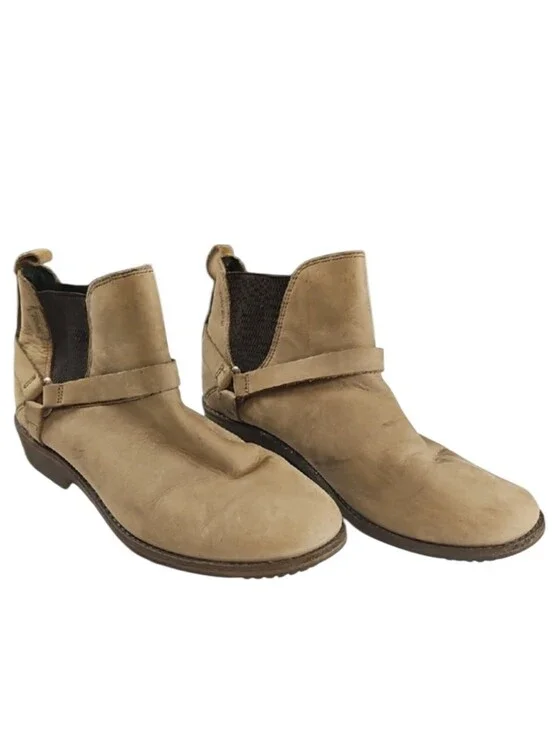 Teva Tan Ankle Boots , Size 9.5