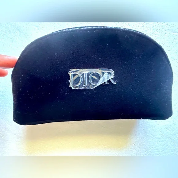 Dior Black Cosmetic Pouch