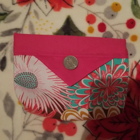 Handmade makeup bag