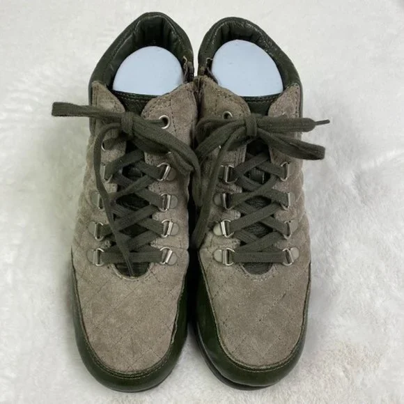 Aerosoles First Plan Suede Leather Wedge Ankle Boots,‎ size 7
