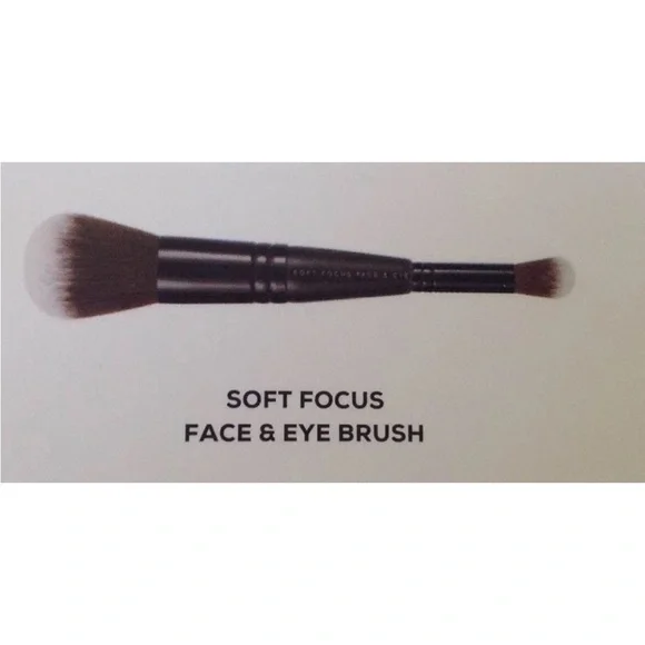 BareMinerals Double Ended Soft Focus Face & Eye Brush - Sealed!