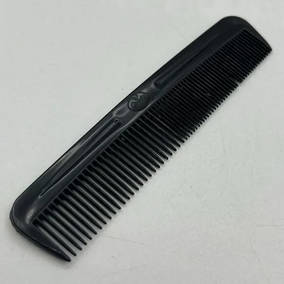 Vintage Goody Black Pocket Hair Comb 5