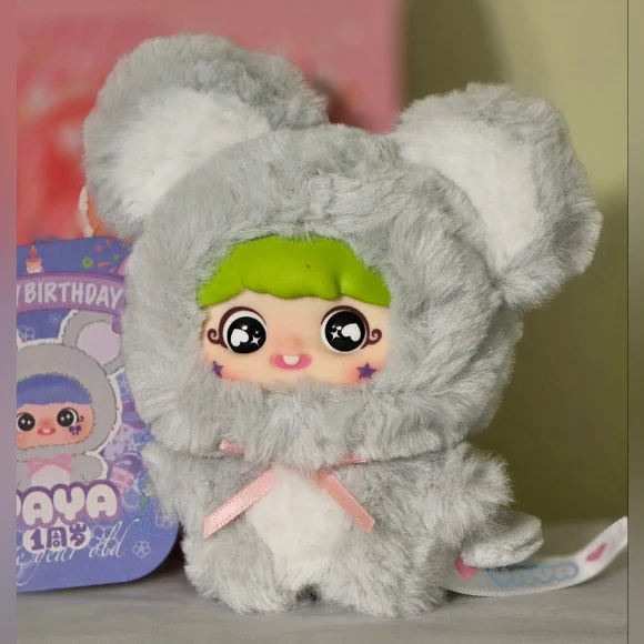 NWT YaYa One Year Old - Mouse - Special Boba Eyes and Teeth