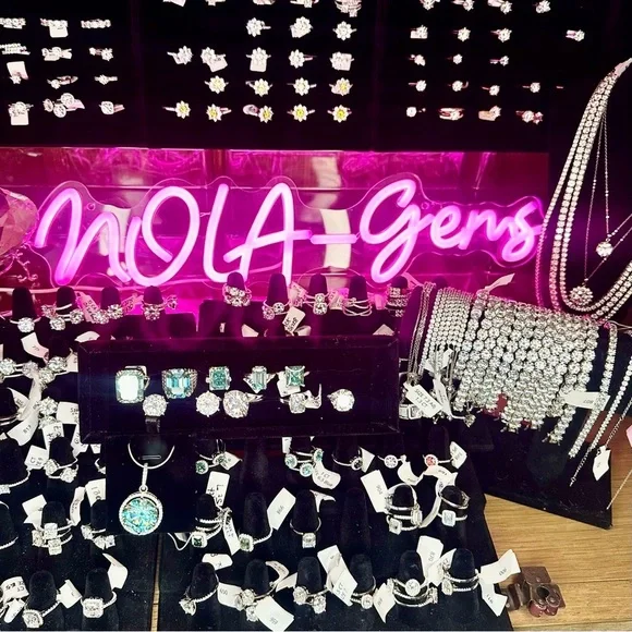September - August Live Show Moissanite Jewelry