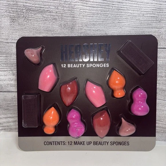 HERSHEY Twizzler Reeses Make‎ Up Beauty Blender Sponges - 12 pc Tween Teen Gift