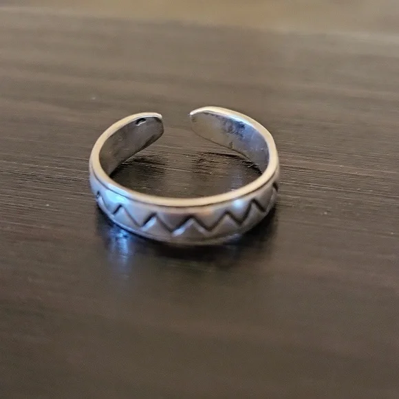 925 Silver Adjustable Toe Ring