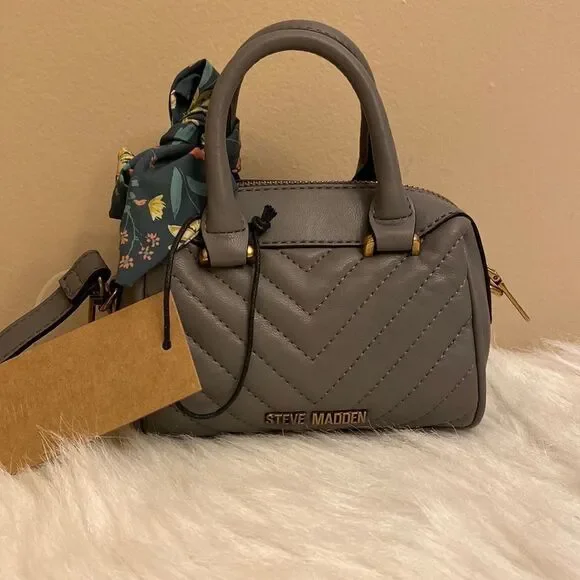 NWT Steve Madden Mini Crossbody - Grey