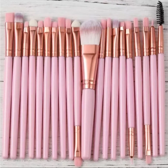 20pc Eyeshadow Makeup Brush Set High Quality