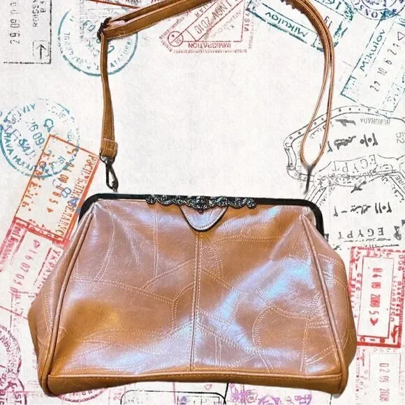 Vintage Faux Leather Handbag
