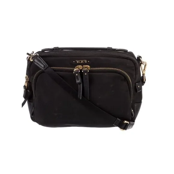 TUMI Voyageur Teghan Crossbody in Black|Gold
