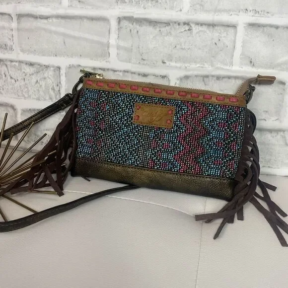 Catchfly Fringe Crossbody Bag