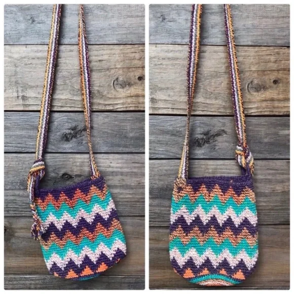 Boho Cotton Mini Crossbody
