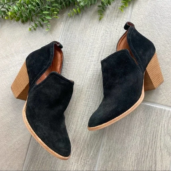 Jeffery Campbell Rosalee Suede Heeled Boot size 10