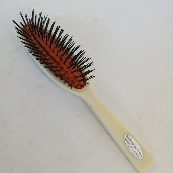 Spornette Style 1000 Butterfly Design Hair Brush Vintage