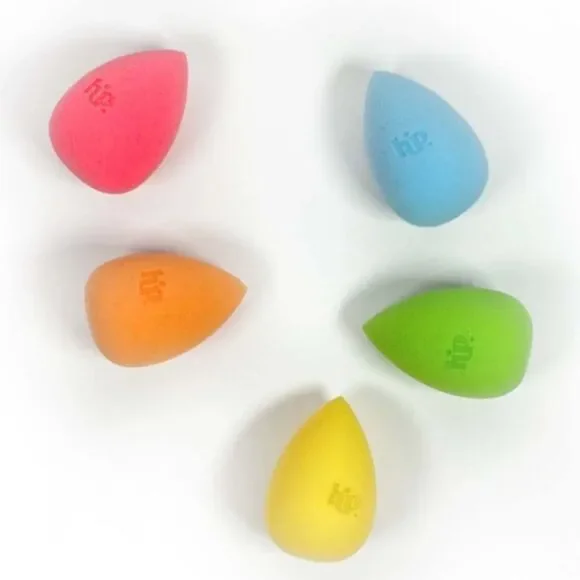 NIB HipDot 5-pc Mini Makeup Sponge Set