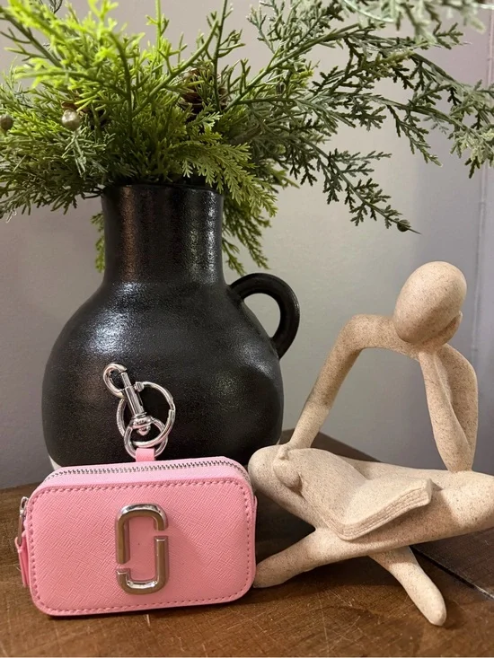 Marc Jacobs Pink Nano Snapshot Bag Charm (NWT)