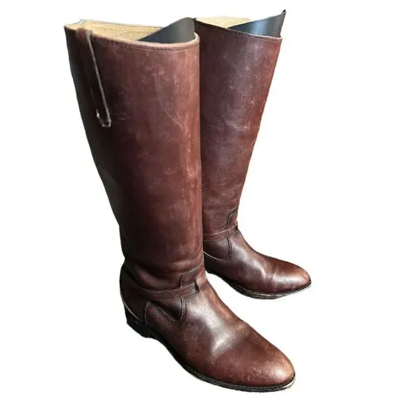 Frye brown riding boots sz 6B