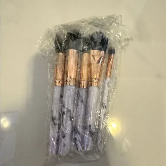 Marble make-up brushes #16