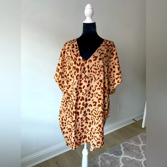 NWT Animal Print Dress/Tunic