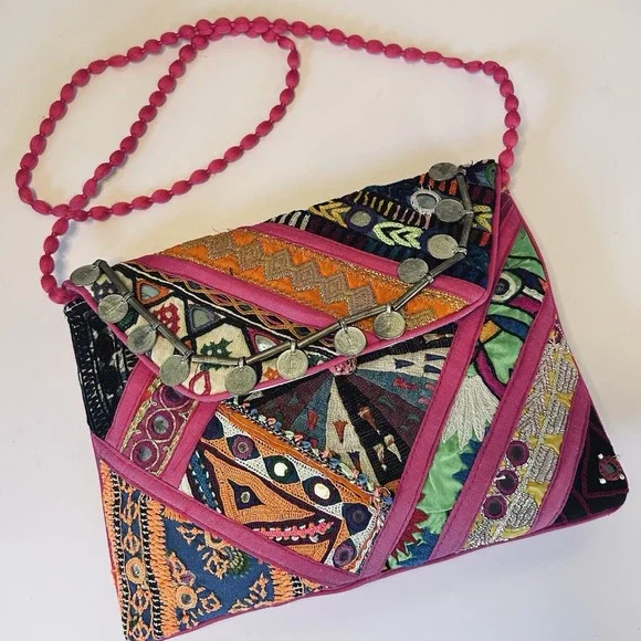 Vintage Banjara Indian Handmade Ethnic Women Purse Designer Shoulder Bag