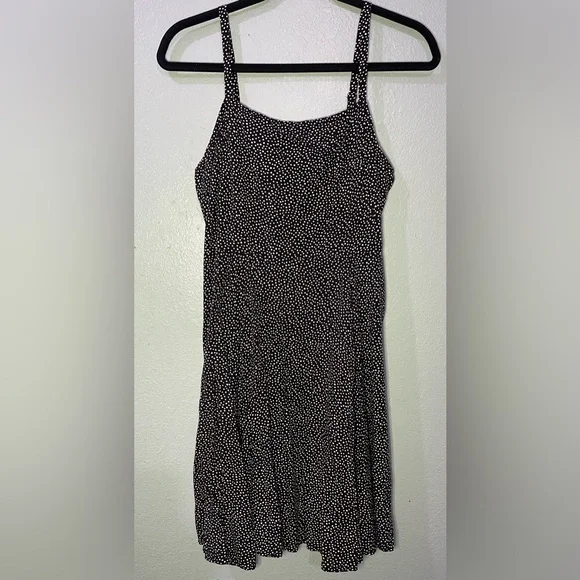 GAP Strapless Black and White Dress