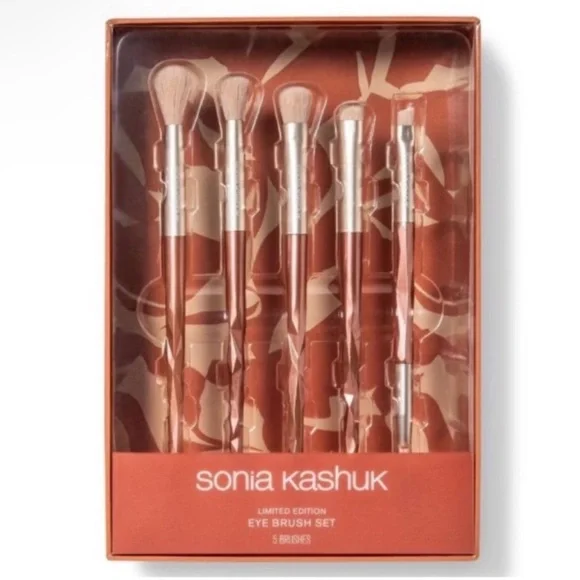 Sonia Kashuk Limited Edition Eye Brush Set - Copper and Silver