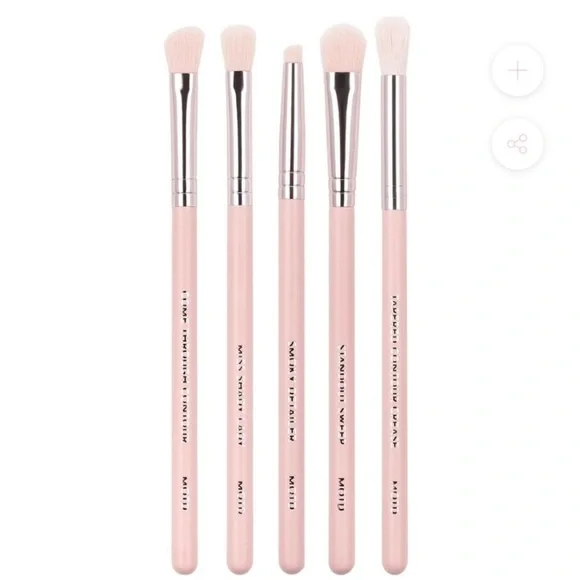 NIB MOTD Pink Cosmetic Make Up Brush Set—OS