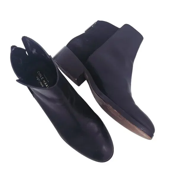 7 Cole Haan Women's Black Ankle Boots