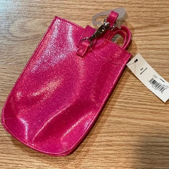 NWT No‎ Boundaries cell phone wallet lanyard