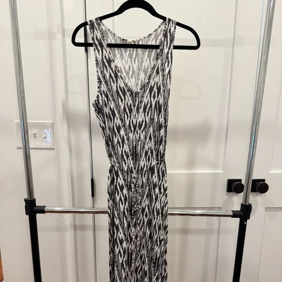 Soft Joie Ikat Print Maxi Dress