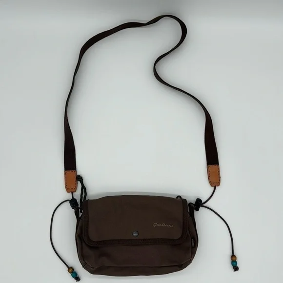 Gootium Flap Over Crossbody‎ Purse/ Bag - Brown