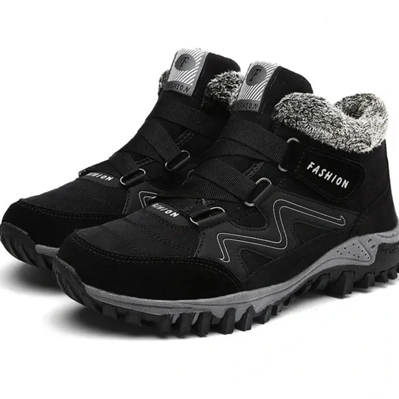 Orthofit Women's Black Hiking Shoes