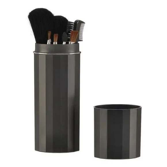 New! Women's 8-Piece Ultimate Collection Travel Case Gift Box Makeup Brush Set