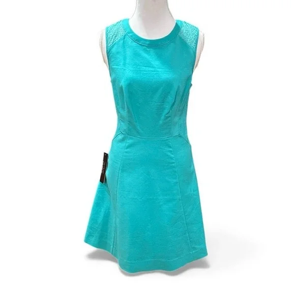 NWT. The‎ Limited Blue A-Line Sleeveless Mini Dress