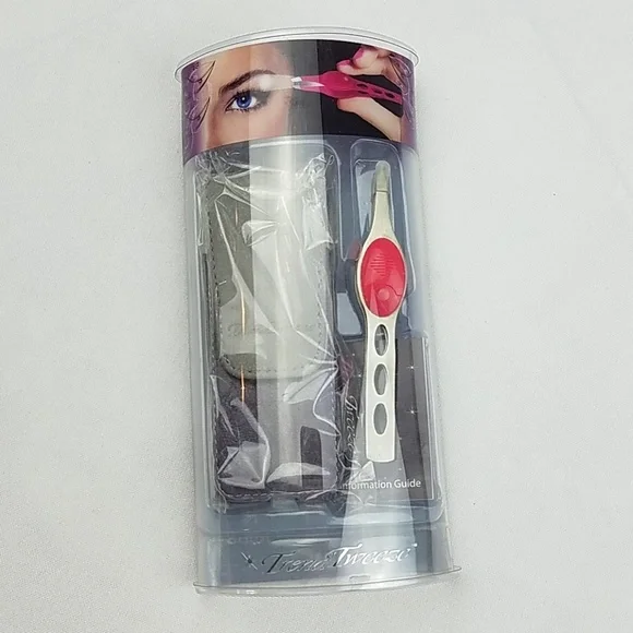 Trend‎ Tweeze slant tweezer w/light and case