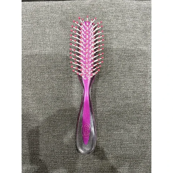 Vintage Goody Hair Brush Nylon Pink‎ USA