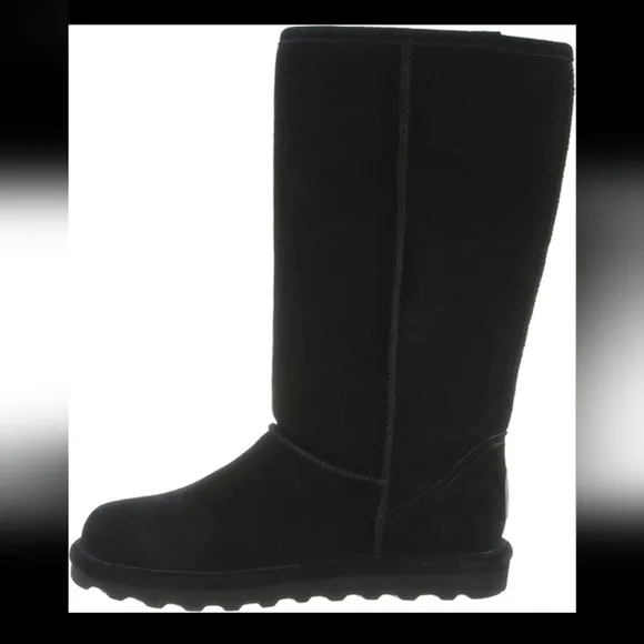 Bearpaw Elle Tall Women's Suede Boots - 1963w Black