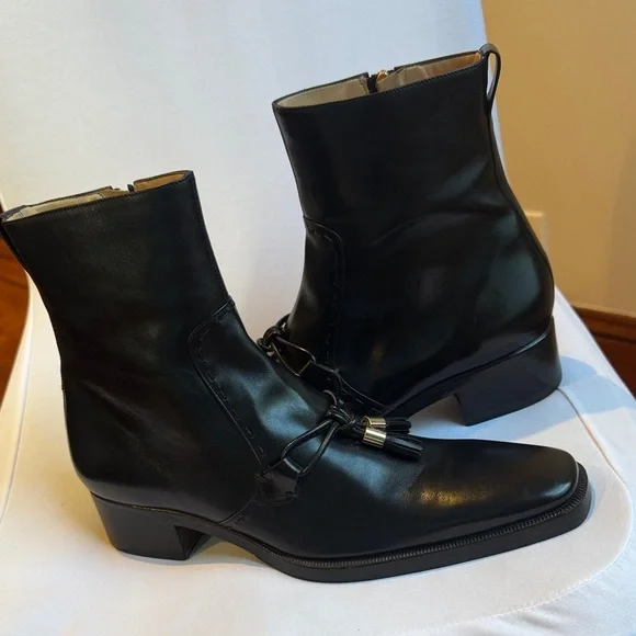 YSL Johnny Boot (Yves Saint Laurent)(Vintage Tom Ford YSL) Sz 41 (unisex)