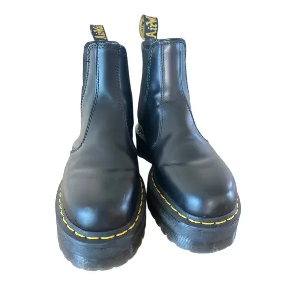 Dr. Martens 2976 Quad Chelsea boots Platform leather boots