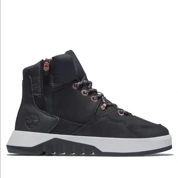 🆕 TIMBERLAND Supaway Sneaker Boot In Black Nubuck