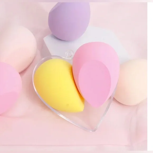 🆕 Heart Double Makeup Beauty Blenders