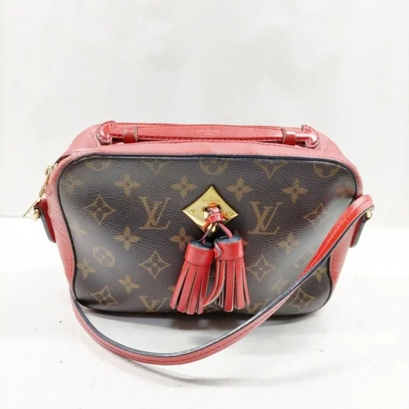 Louis Vuitton Saintonge Red Monogram
