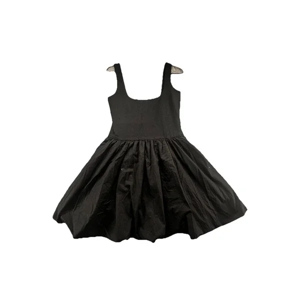 Camila Coelho Mini Dress in Black Size M‎ NWT