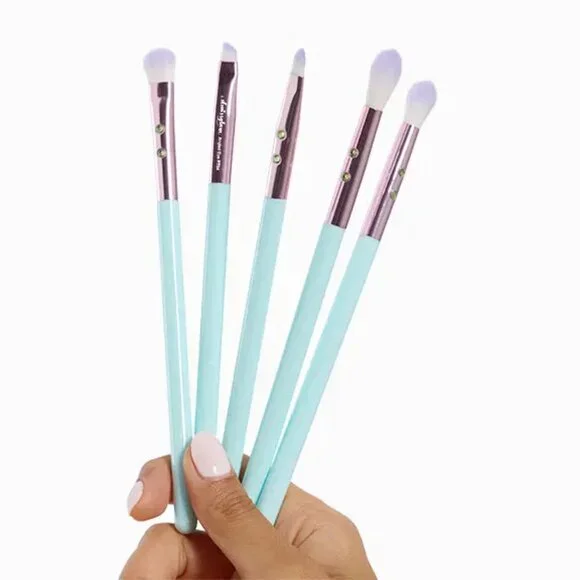 SLMISSGLAM 5-Piece Ombré Eye & Lip Brush‎ Set (BRAND-NEW IN PACKAGE!)