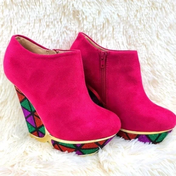 * Privileged Fuchsia Multi Glitter 4