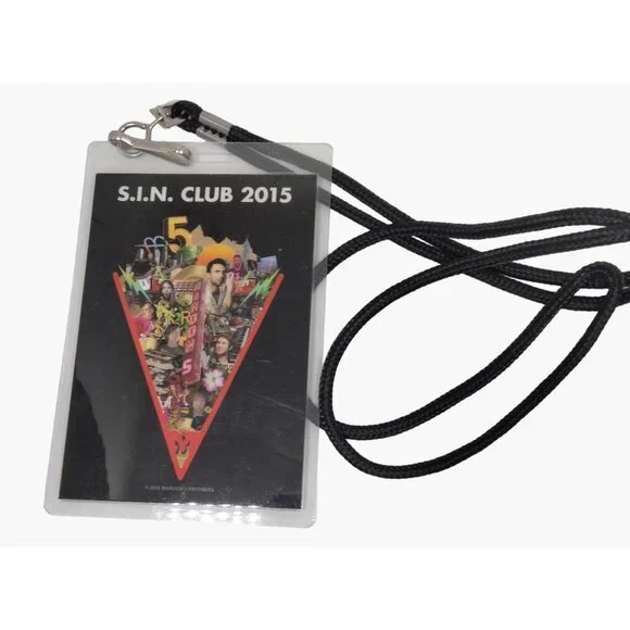 Maroon 5 Partners SIN Club 2015 Lanyard Pass