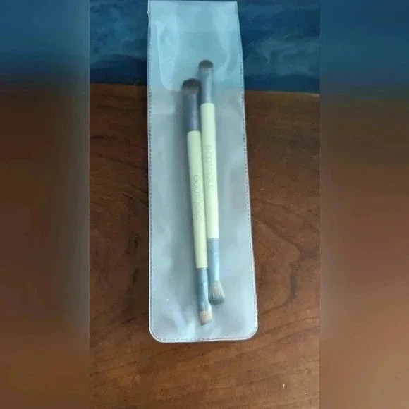 EcoTools Eye Enhancing Duo Makeup Brush Set (New)