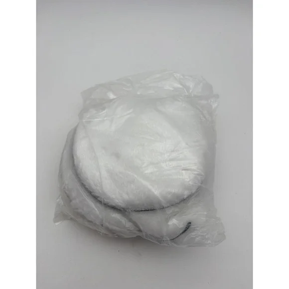 QWORK 6 Inch Wool Buffing Pad M14 Drill Adapter Polishing Kit White W/ Backing